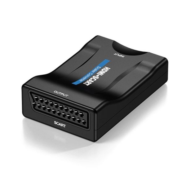 MINI MHL / HDMI TO SCART Video Converter Scaler (Black) - Image 4