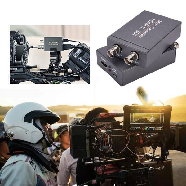 NK-M009 1080P Full HD HDMI to 2 x SDI Output Converter (Black) - Image 8