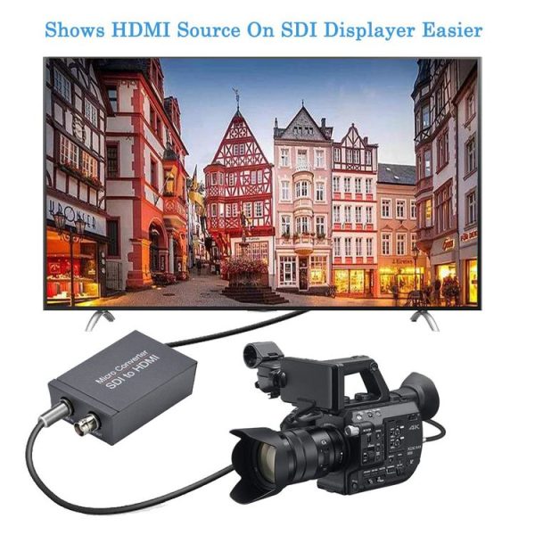 NK-M008 3G / SDI to HDMI Full HD Converter (Black) - Image 7