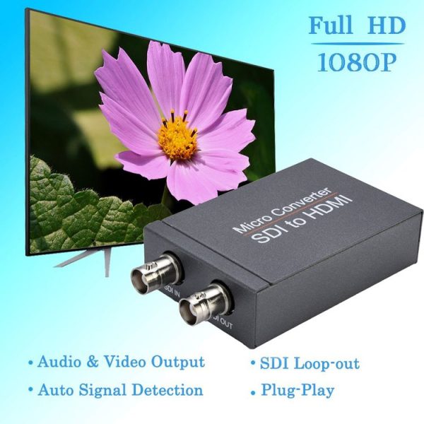 NK-M008 3G / SDI to HDMI Full HD Converter (Black) - Image 8
