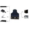 30m HDMI to Dual Port RJ45 Network Cable Extender Over by Cat 5e / 6 3D HDTV Up - Image 6