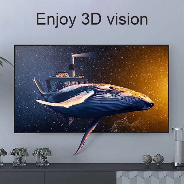 1.4 Version, Gold Plated 19 Pin HDMI Male to HDMI Male Coiled Cable, Support 3D / Ethernet, Length: 60cm (can be extended up to 2m) - Image 7