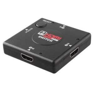 3 Ports 1080P HDMI Switch (Black)