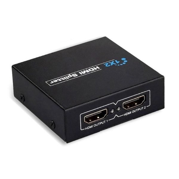V1.3 1x2 HDMI Splitter (Black)