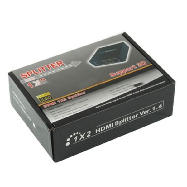 V1.3 1x2 HDMI Splitter (Black) - Image 4