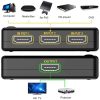 3 Port Amplifier 1080P HDMI Switch, 1.3 Version, with Remote Controller (Black) - Image 5