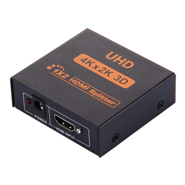 FY1409E Mini V1.3 UHD 4K x 2K 3D 1 x 2 HDMI Splitter (Black) - Image 2