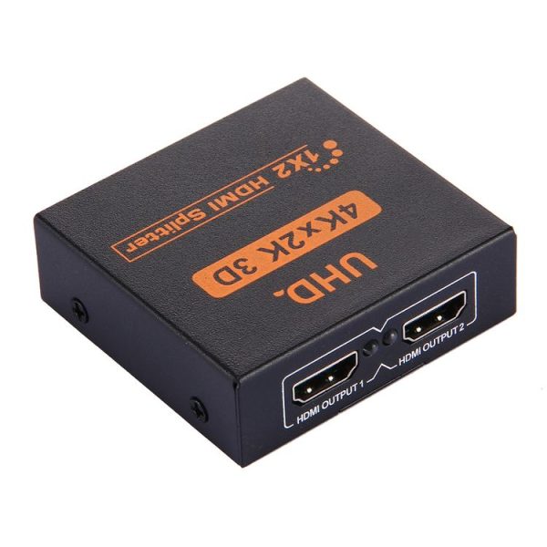 FY1409E Mini V1.3 UHD 4K x 2K 3D 1 x 2 HDMI Splitter (Black) - Image 3