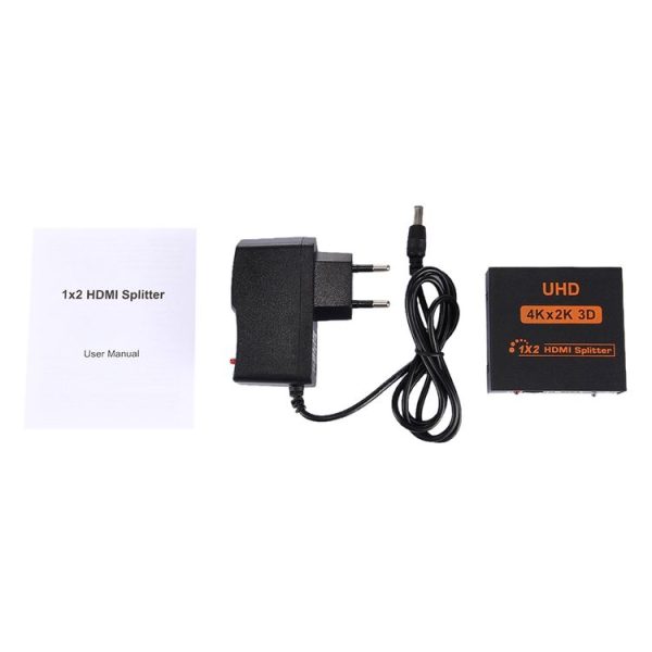 FY1409E Mini V1.3 UHD 4K x 2K 3D 1 x 2 HDMI Splitter (Black) - Image 5