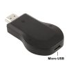 M2 Android 1080P Ezcast HDMI Dongle / HDMI AirPlay DLNA WIFI Displayer Receiver for Android OS / iOS / MAC OS / Windows Devices, Support Sharing Online to TV WIFI Display (Black) - Image 2