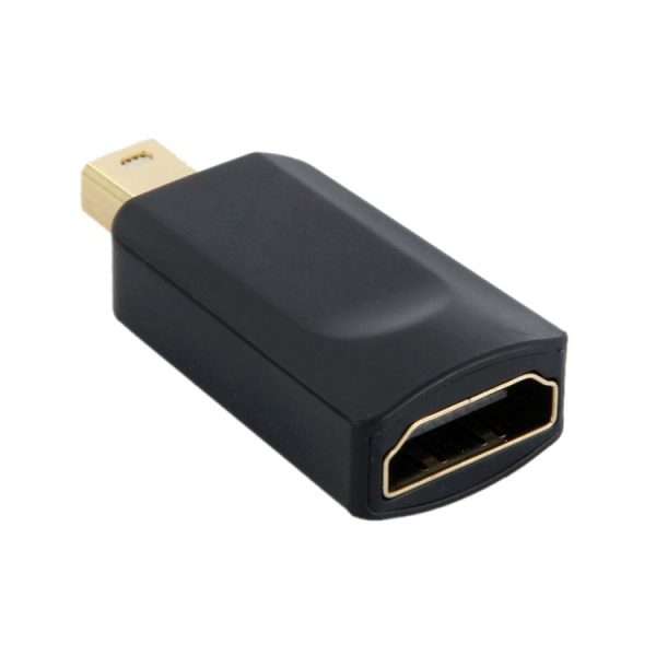 Mini DisplayPort Male to HDMI Female Adapter, Size: 4cm x 1.8cm x 0.7cm (Black) - Image 4