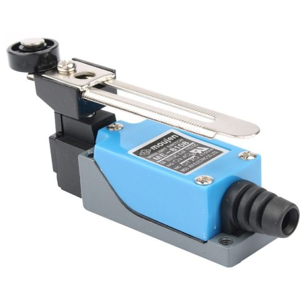 ME-8108 Rotary Adjustable Roller Lever Arm Mini Limit Switch (Blue)