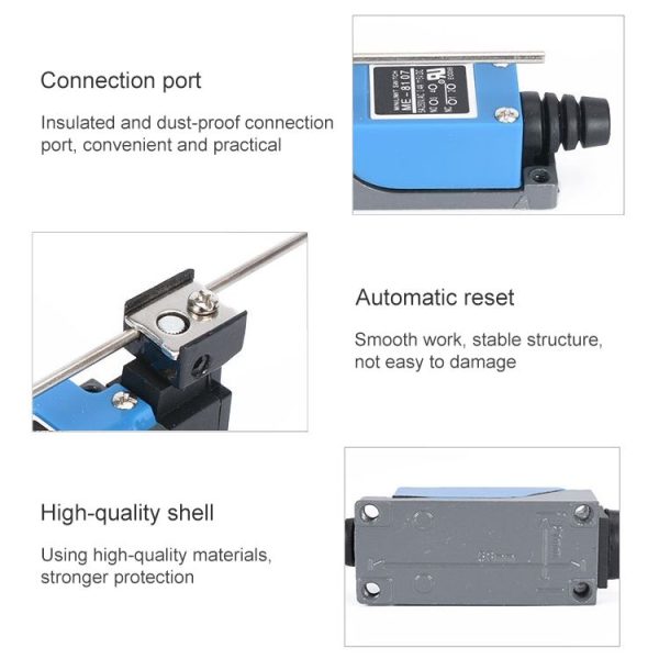 Electrical Rotary 90 Degree Lever Limit Switch ME-8107 (Blue) - Image 6