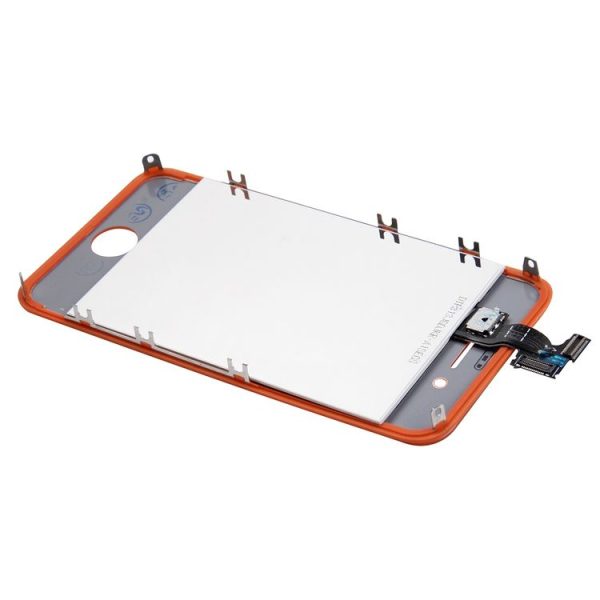 LCD Screen with Frame for iPhone 4 (Orange) - Image 4