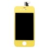 3 in 1 for iPhone 4 (LCD Digitizer + Glass Back Cover + Controller Button) Kit (Yellow) - Image 2