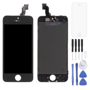Digitizer Assembly (Original LCD + Frame + Touch Panel) for iPhone 5C (Black)