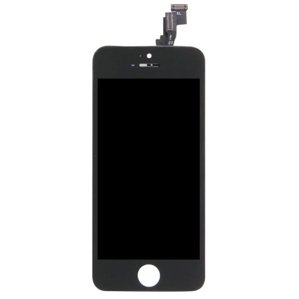 Digitizer Assembly (Original LCD + Frame + Touch Panel) for iPhone 5C (Black) - Image 2