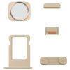 Full Assembly Metal Housing Cover with Appearance Imitation of iPhone 6 for iPhone 5, Including Back Cover & Outer Glass Lens & Card Tray & Volume Control Key & Power Button & Mute Switch Vibrator Key & Home Button (Gold) - Image 7