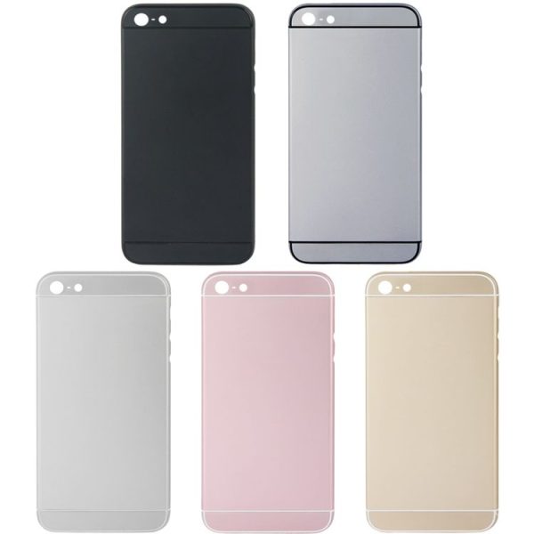 Full Assembly Metal Housing Cover with Appearance Imitation of iPhone 6 for iPhone 5, Including Back Cover & Outer Glass Lens & Card Tray & Volume Control Key & Power Button & Mute Switch Vibrator Key & Home Button (Gold) - Image 8