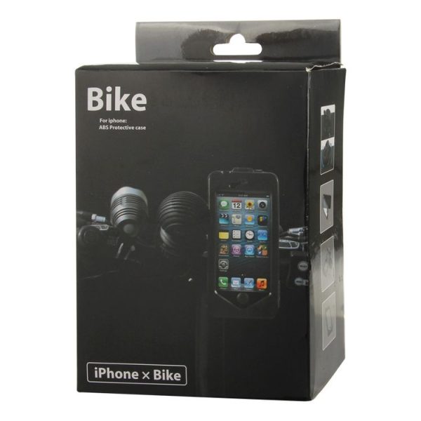 360 Degree Rotation 3 Layer (Plastic + Touch Panel Screen + Silicone Tray) Combination Bicycle Holder for iPhone 5 & 5S - Image 12