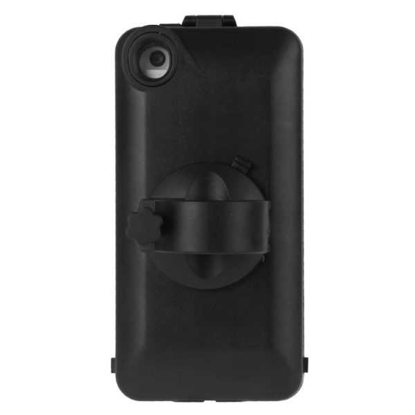 360 Degree Rotation 3 Layer (Plastic + Touch Panel Screen + Silicone Tray) Combination Bicycle Holder for iPhone 5 & 5S - Image 4