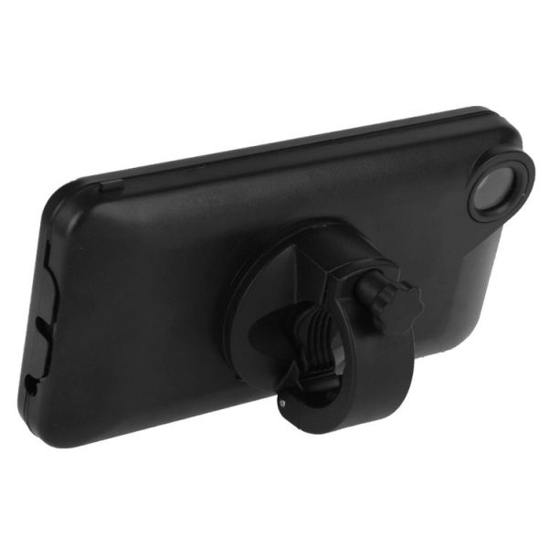 360 Degree Rotation 3 Layer (Plastic + Touch Panel Screen + Silicone Tray) Combination Bicycle Holder for iPhone 5 & 5S - Image 6