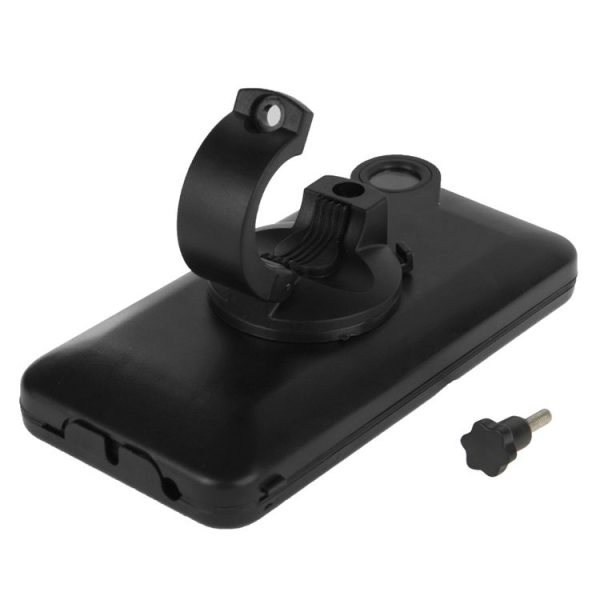 360 Degree Rotation 3 Layer (Plastic + Touch Panel Screen + Silicone Tray) Combination Bicycle Holder for iPhone 5 & 5S - Image 7