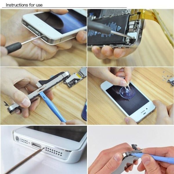 20 in 1 Profession Multi-purpose Repair Tool Set for iPhone 6 & 6 Plus / Galaxy / Mobile Phone - Image 5