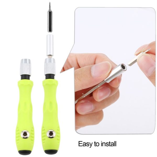 Aisilin 32 in 1 Multi-bits Interchangeable Screwdriver Repair Tool Set for iPhone 6 & 6S / iPhone 5 & 5S / Mobile Phone - Image 7