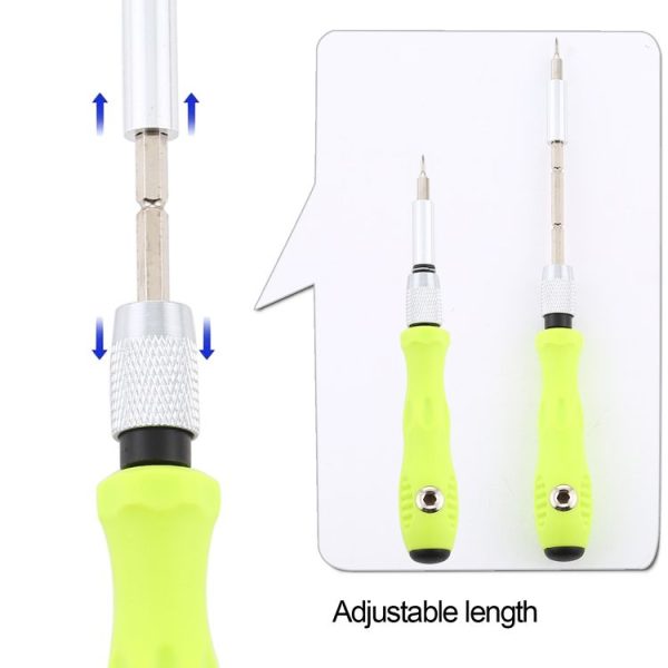 Aisilin 32 in 1 Multi-bits Interchangeable Screwdriver Repair Tool Set for iPhone 6 & 6S / iPhone 5 & 5S / Mobile Phone - Image 8