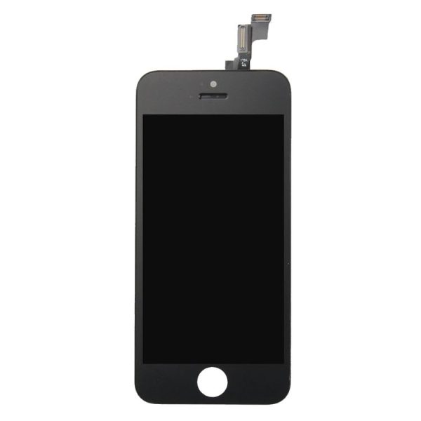 Digitizer Assembly (Original LCD + Original Frame + Original Touch Panel) for iPhone 5S (Black) - Image 2