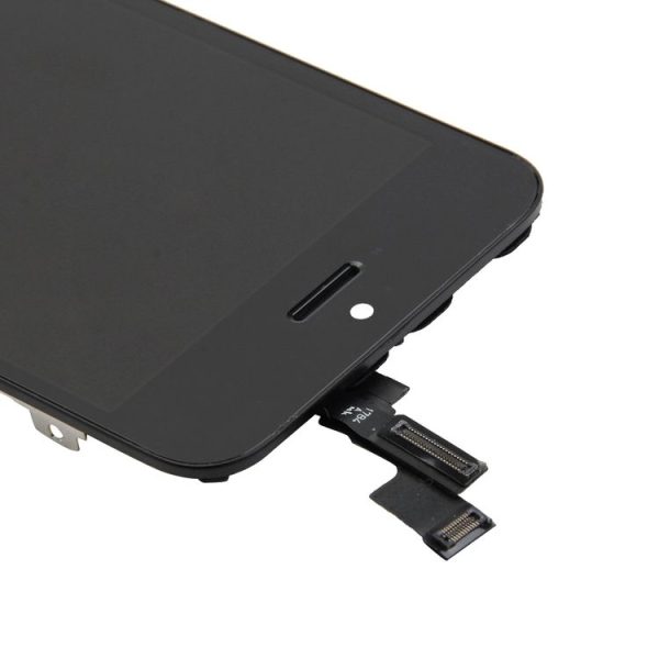Digitizer Assembly (Original LCD + Original Frame + Original Touch Panel) for iPhone 5S (Black) - Image 4