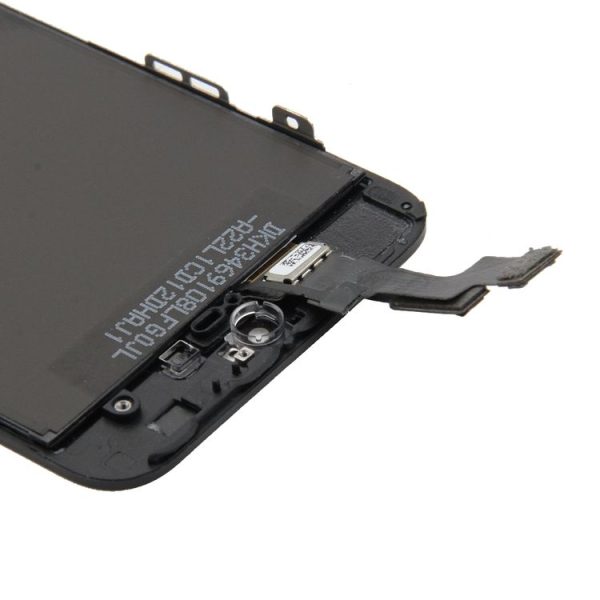 Digitizer Assembly (Original LCD + Original Frame + Original Touch Panel) for iPhone 5S (Black) - Image 5