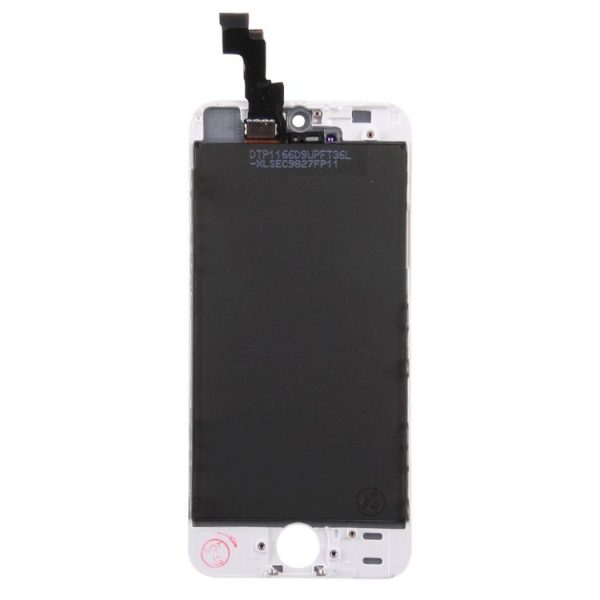 Digitizer Assembly (Original LCD + Frame + Touch Panel) for iPhone 5S (White) - Image 3