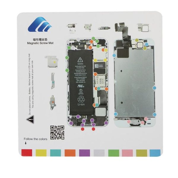 20cmx 20cm Magnetic Screws Mat for iPhone 5S