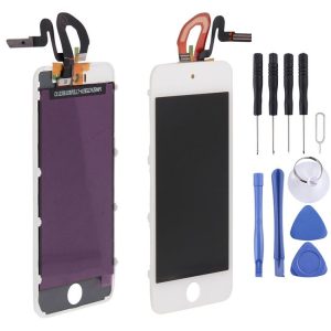 3 in 1 for iPod Touch 5 / 6 / 7 (Original LCD + Original Frame + Original Touch Pad) (White)