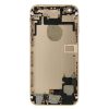 Full Housing Back Cover with Power Button & Volume Button Flex Cable & Charging Port Flex Cable & Speaker Ringer Buzzer for iPhone 6 (Gold) - Image 3