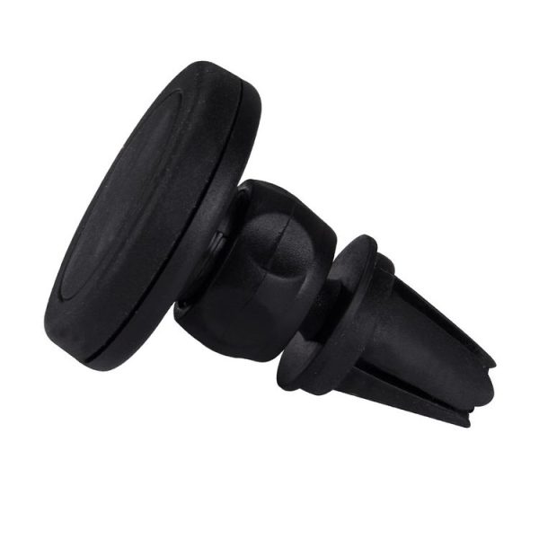 Young Player Car Magnetic Air Vent Mount Clip Holder Dock, For iPhone, Galaxy, Sony, Lenovo, HTC, Huawei, and other Smartphones (Black) - Image 2