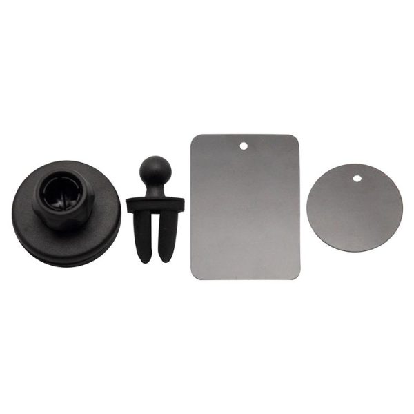Young Player Car Magnetic Air Vent Mount Clip Holder Dock, For iPhone, Galaxy, Sony, Lenovo, HTC, Huawei, and other Smartphones (Black) - Image 4