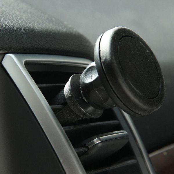 Young Player Car Magnetic Air Vent Mount Clip Holder Dock, For iPhone, Galaxy, Sony, Lenovo, HTC, Huawei, and other Smartphones (Black) - Image 7
