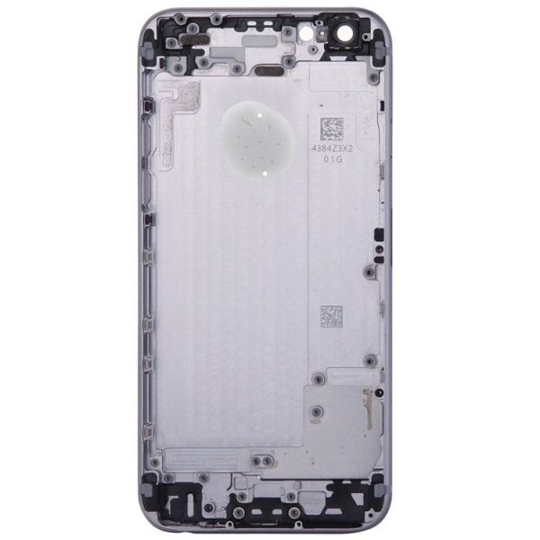 Full Assembly Housing Cover for iPhone 6 Plus, Including Back Cover & Card Tray & Volume Control Key & Power Button & Mute Switch Vibrator Key (Grey) - Image 3