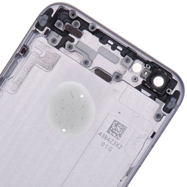 Full Assembly Housing Cover for iPhone 6 Plus, Including Back Cover & Card Tray & Volume Control Key & Power Button & Mute Switch Vibrator Key (Grey) - Image 4