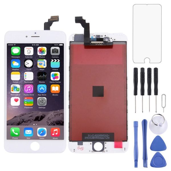 TFT LCD Screen with Frame for iPhone 6 Plus (White)