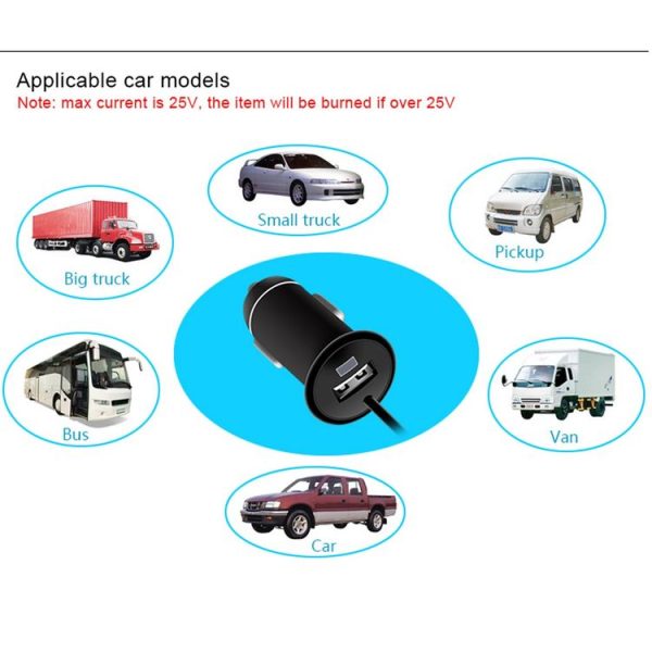 FM29B Bluetooth FM Transmitter Hands-free Car Kit, Car Charger, For iPhone, Galaxy, Sony, Lenovo, HTC, Huawei, and other Smartphones - Image 19