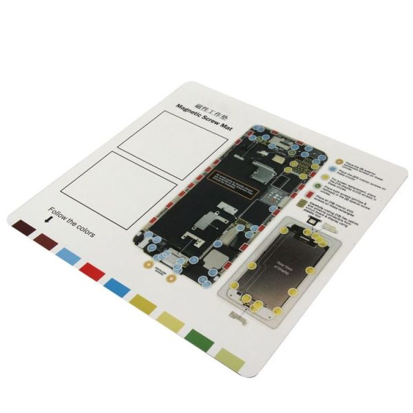 Magnetic Screws Mat for iPhone 6 Plus, Size: 26cm x 25cm - Image 3