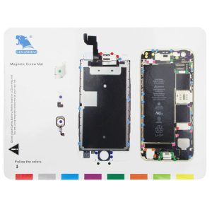 Magnetic Screws Mat for iPhone 6s, Size: 24.7cm x 18.7cm