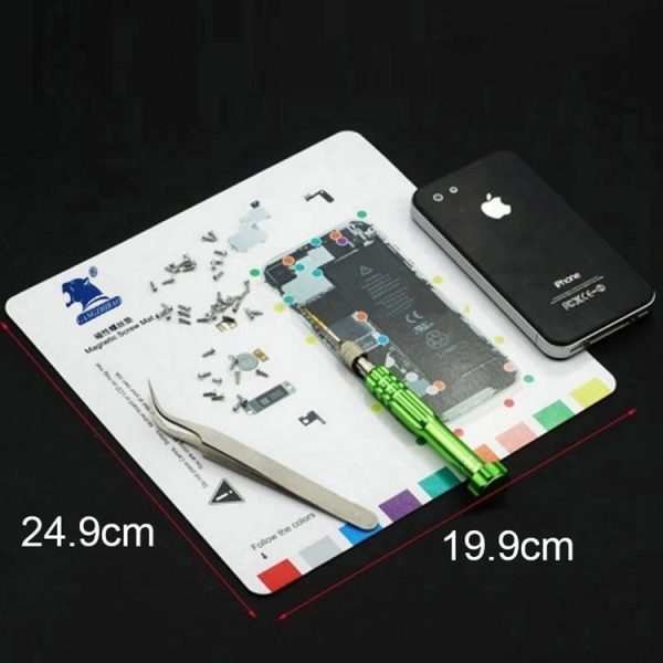 Magnetic Screws Mat for iPhone 6s, Size: 24.7cm x 18.7cm - Image 5