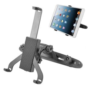 360 Degree Rotation Universal Car Mount Bracket Back Car Seat Holder, For iPad Air / New iPad / iPad 4 / iPad mini 1 / 2 / 3 / P3200 / T3100 / P5200 / 7-10 inch Tablet PC (Black)