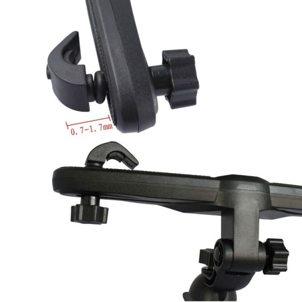 360 Degree Rotation Universal Car Mount Bracket Back Car Seat Holder, For iPad Air / New iPad / iPad 4 / iPad mini 1 / 2 / 3 / P3200 / T3100 / P5200 / 7-10 inch Tablet PC (Black) - Image 7