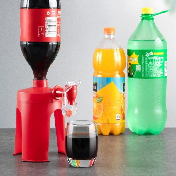 Coke & Soda Dispenser / Refrigerator Fizz Saver Dispenser (Red) - Image 6